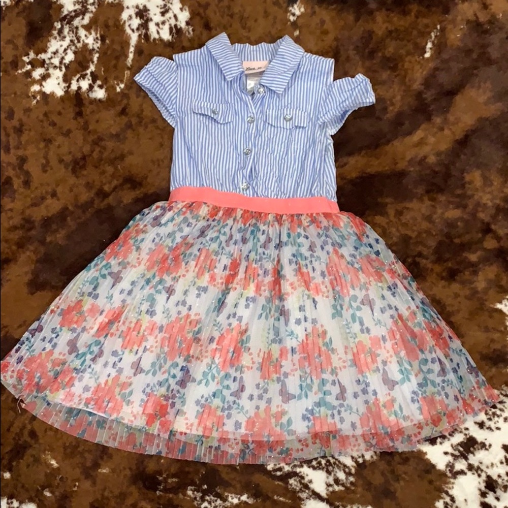 Girls collared dress